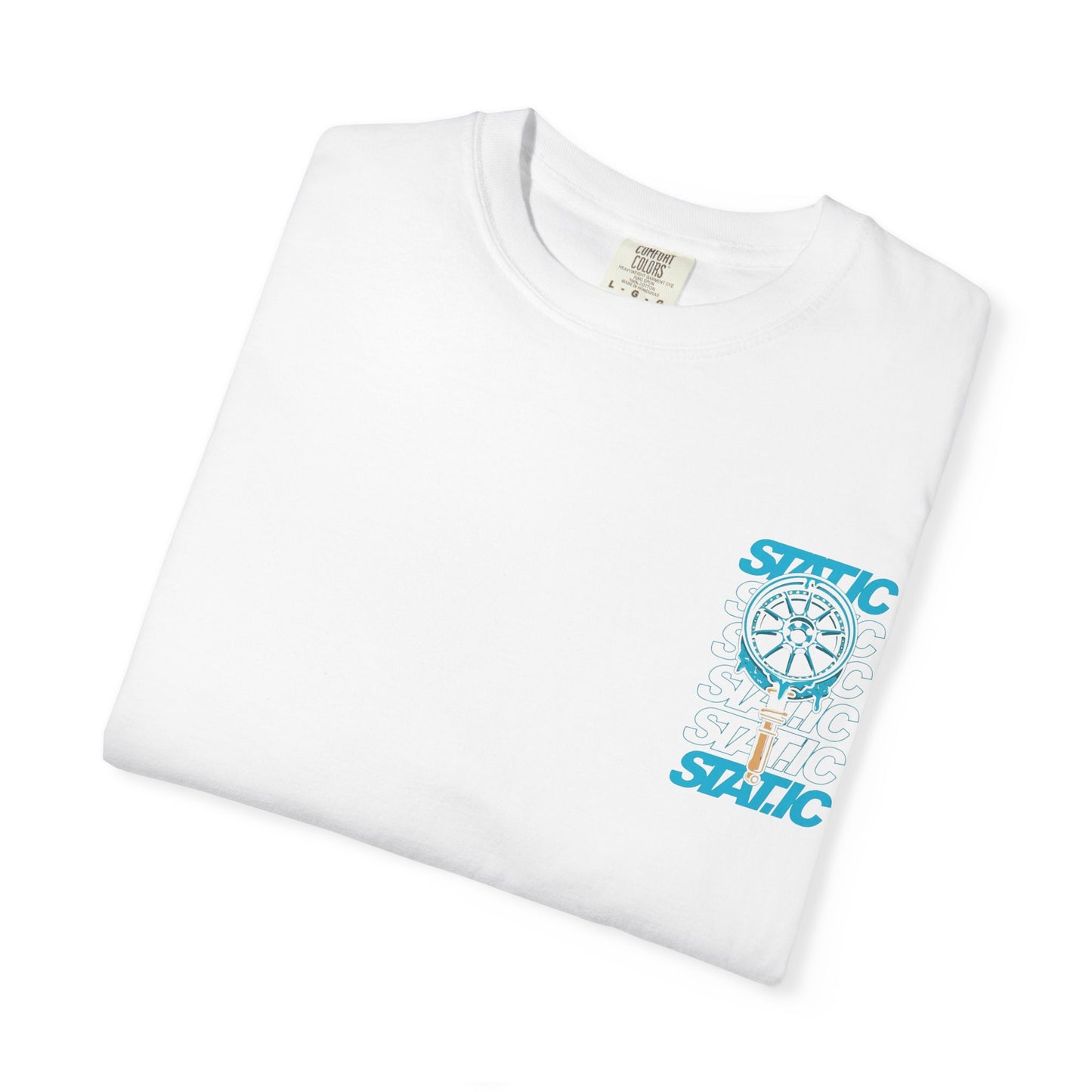 Static Wheel Unisex T-Shirt, Trendy Graphic Tee, Casual Streetwear, Gift for Him/Her, Summer Outfit