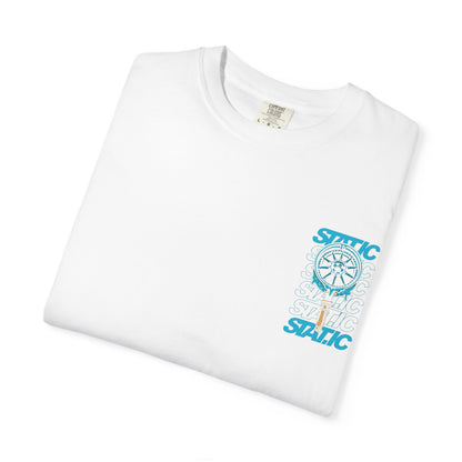 Static Wheel Unisex T-Shirt, Trendy Graphic Tee, Casual Streetwear, Gift for Him/Her, Summer Outfit